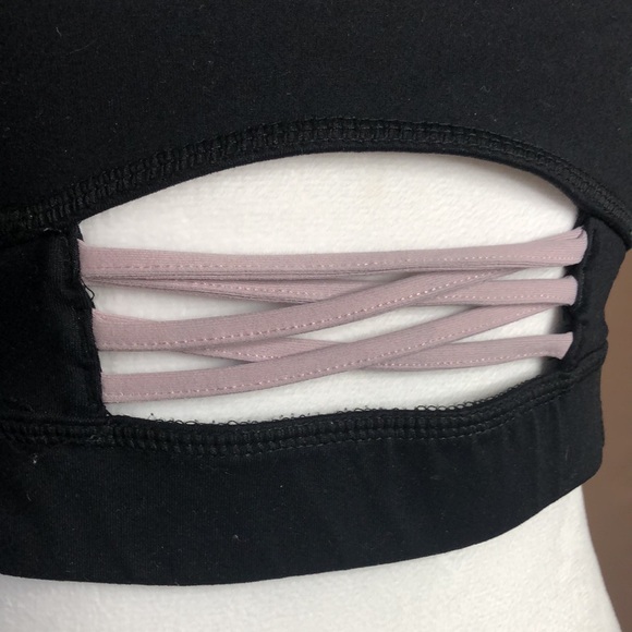 Torrid active black and lavender sports bra 00 - Picture 4 of 5